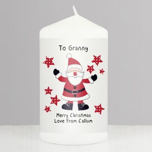 santa candle
