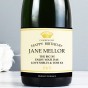 birthday champagne personalised